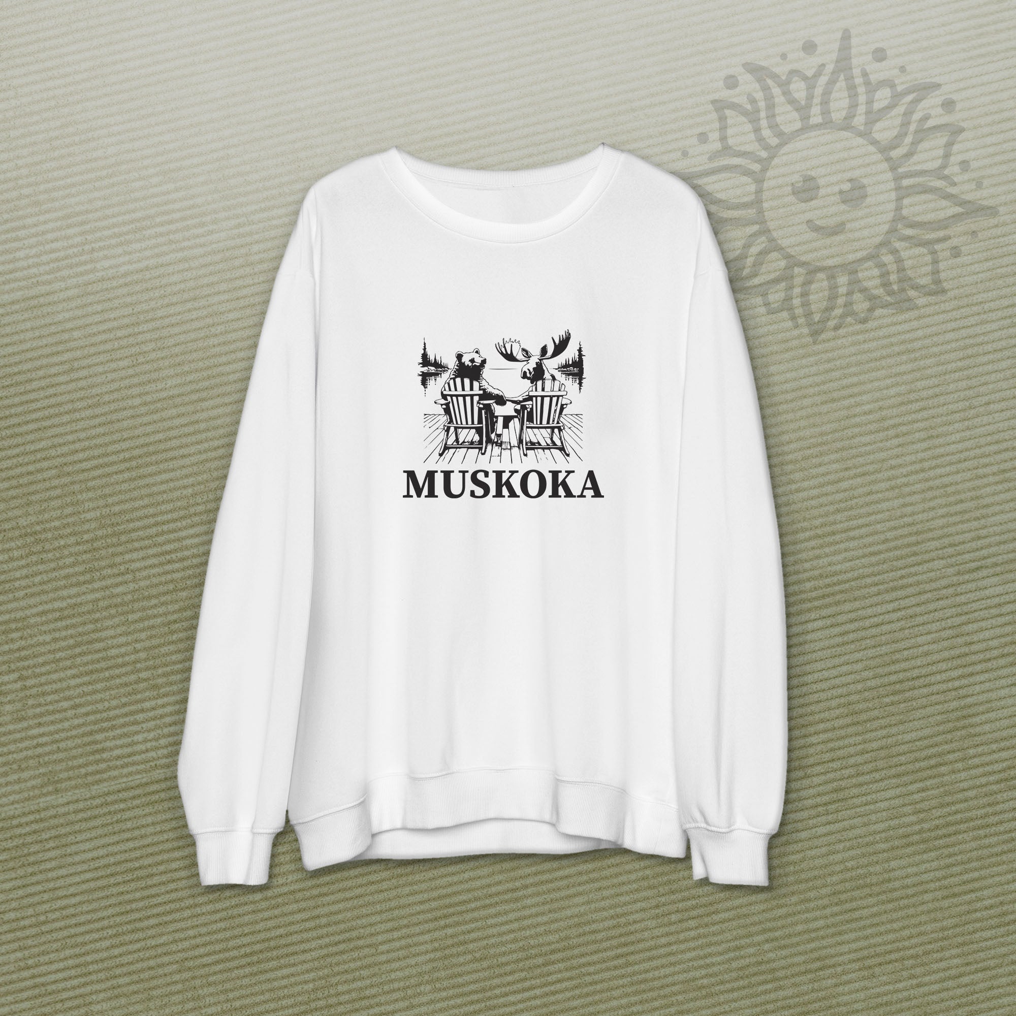 Adult Dock Love Crew Neck Sweatshirt