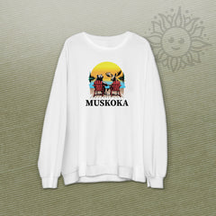 Adult Dock Love Crew Neck Sweatshirt