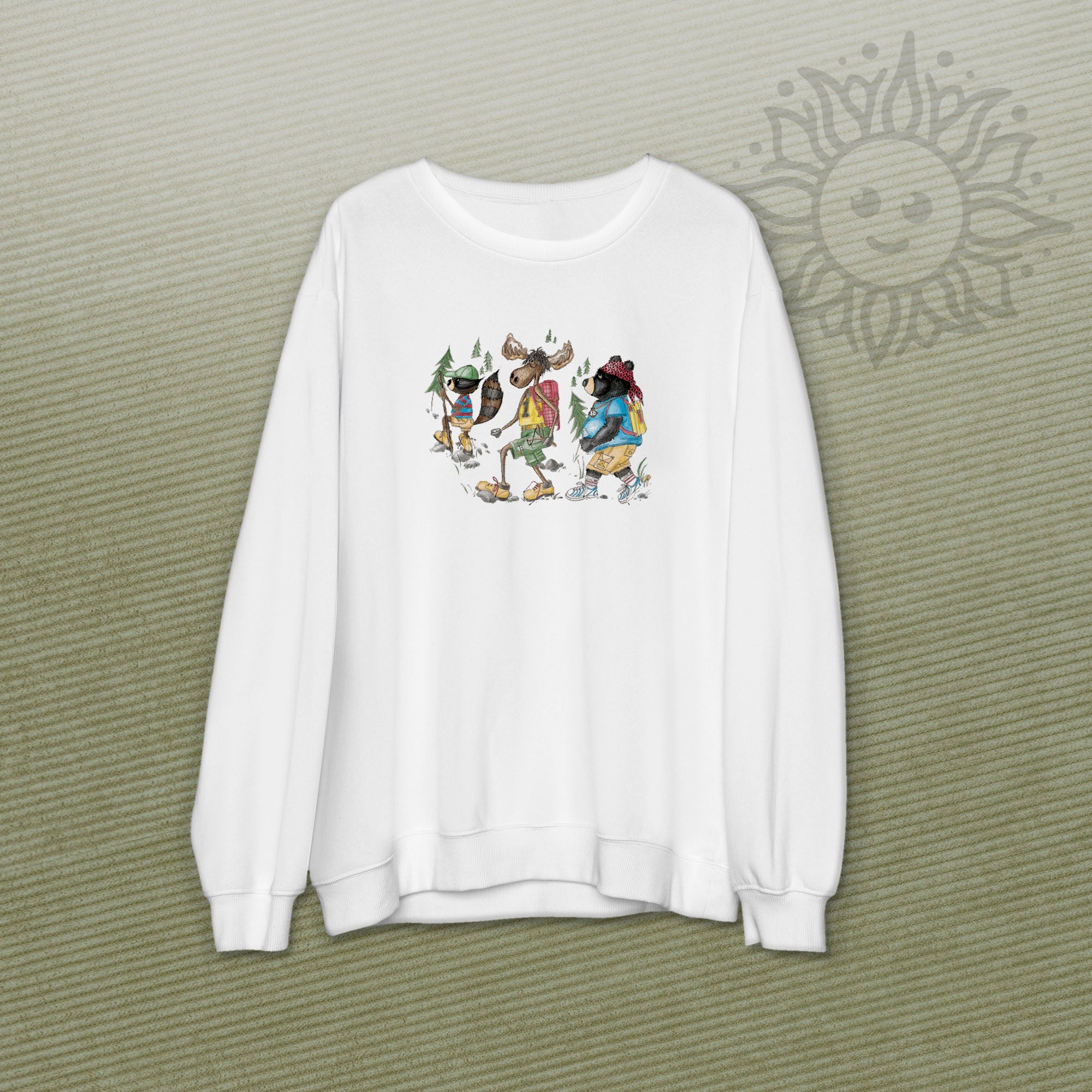 Adult The Hikers Crew Neck Sweatshirt