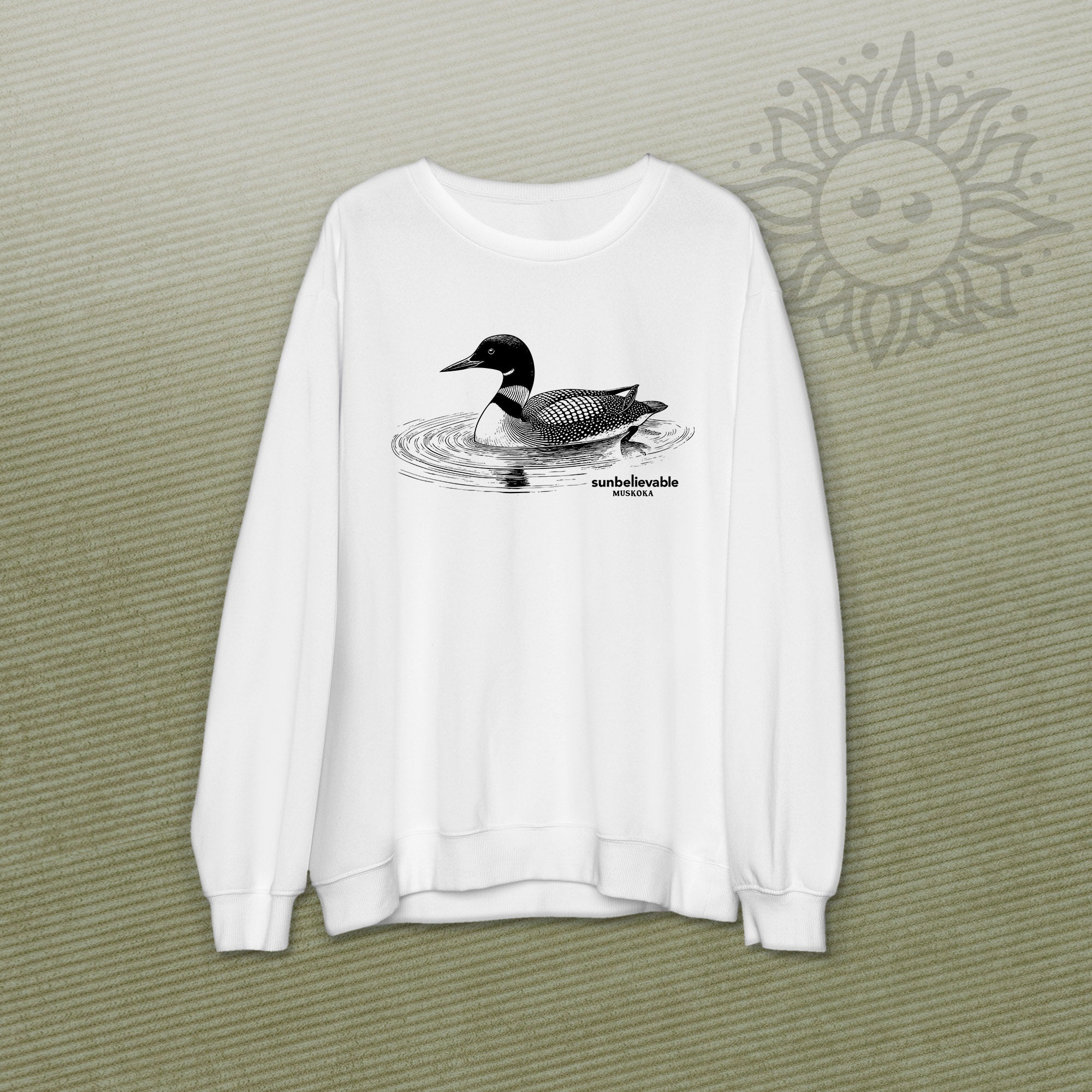 Loon Crew Neck Sweatshirts