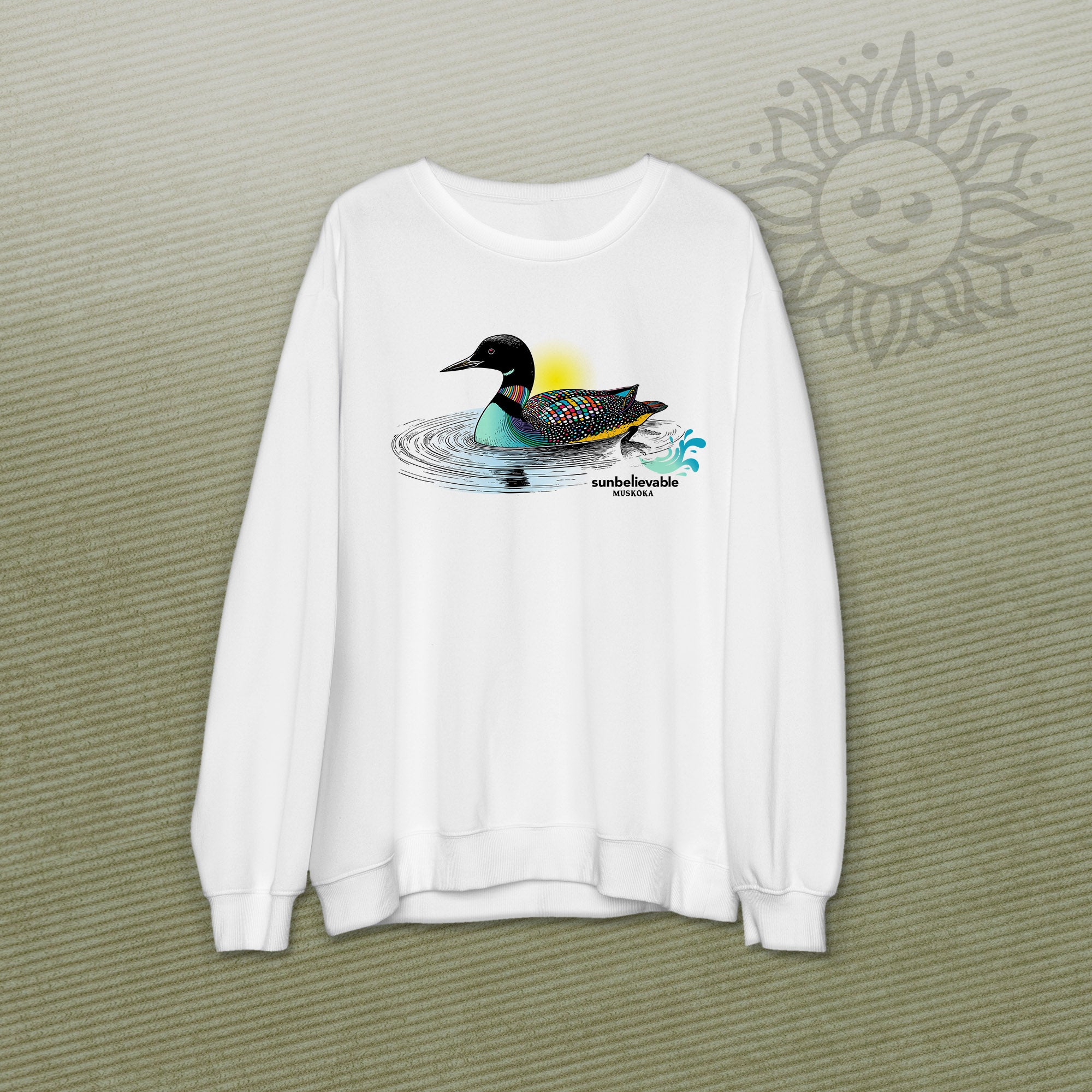 Loon Crew Neck Sweatshirts