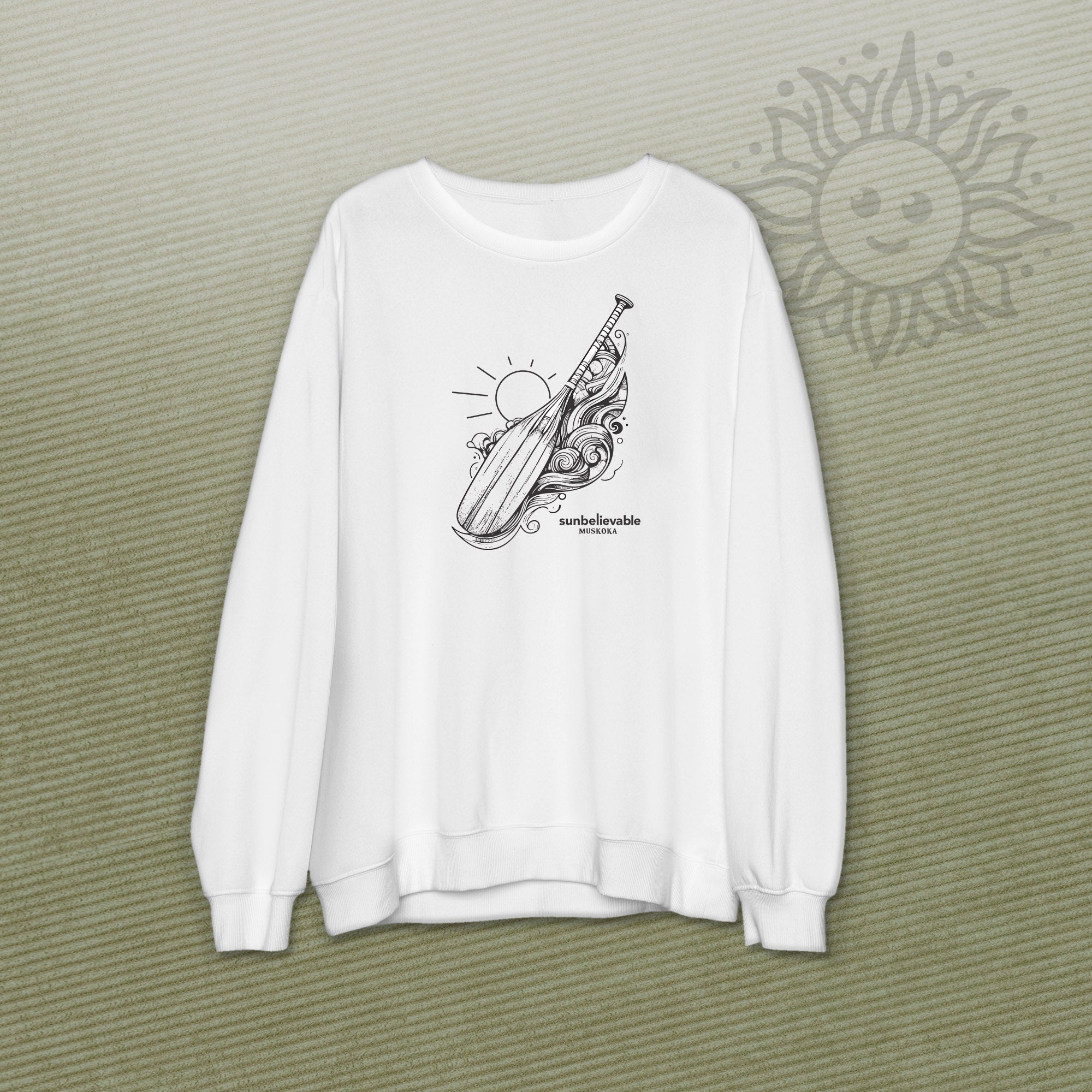 Adult Canada Paddle Crew Neck Sweatshirt