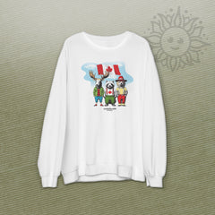 Canadian Trio Crew Neck Sweatshirts