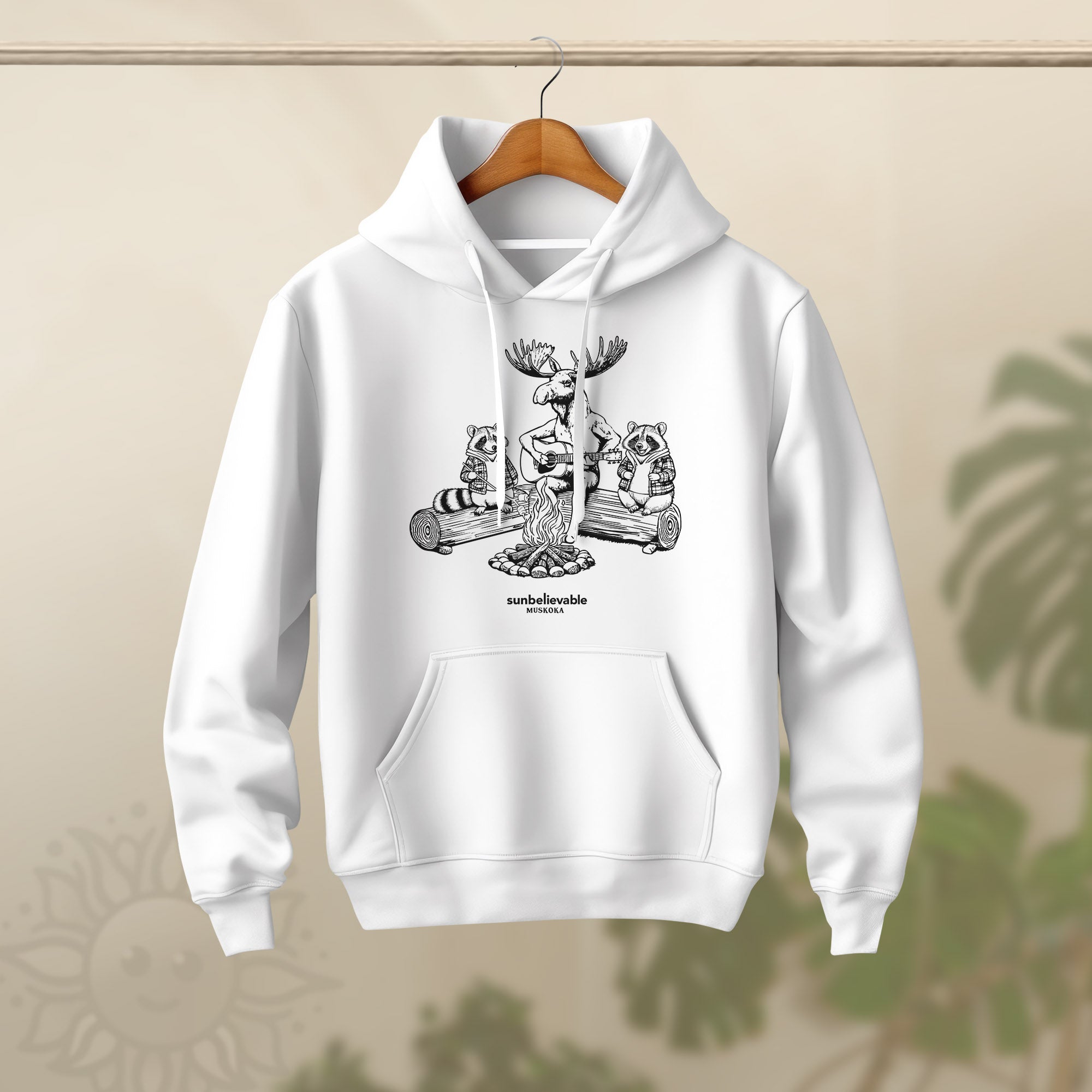 Campfire Animals Hoodie