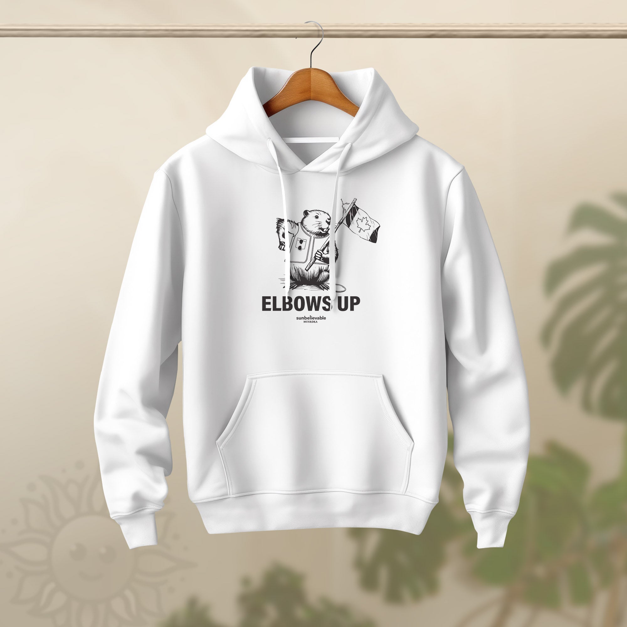 Adult Elbows Up Hoodies