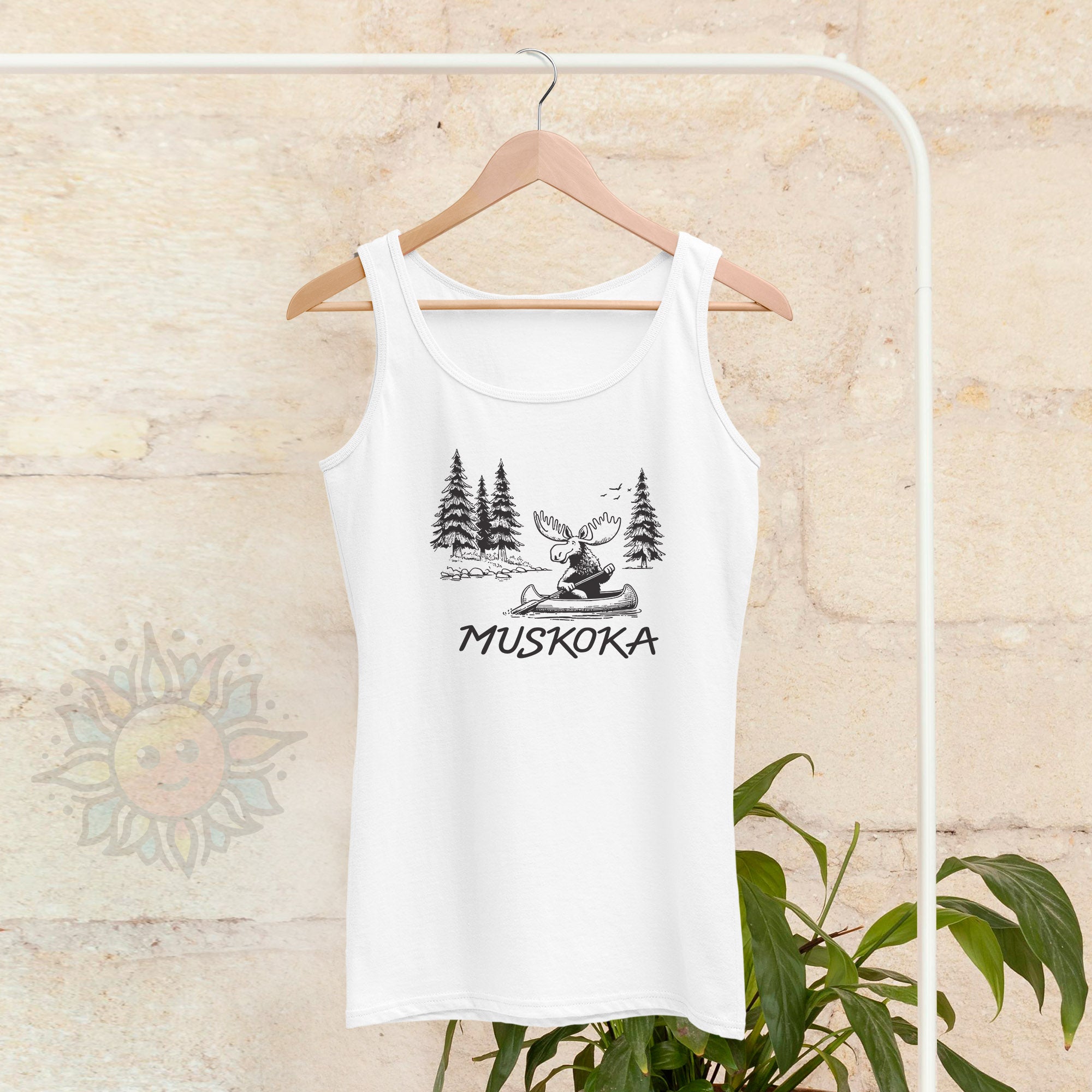 Paddle Moose Womens Tank Top