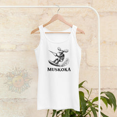 Wakeboarding Moose Womens Tank Top