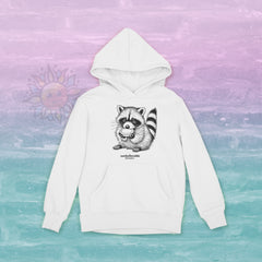 Youth Sweet Raccoon Hoodie