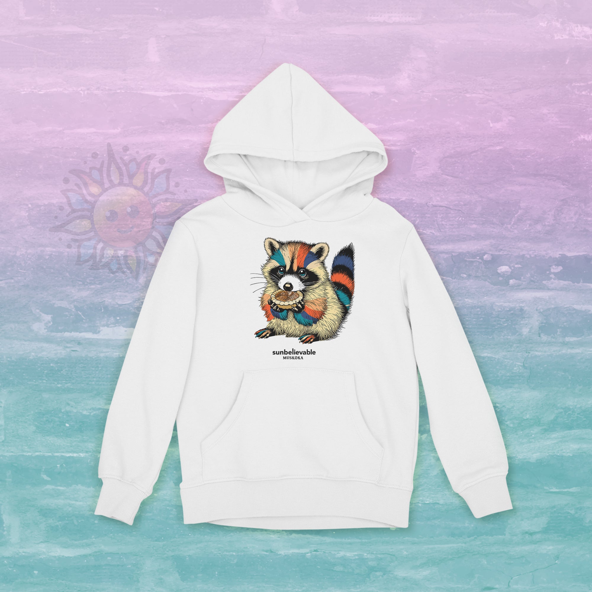 Youth Sweet Raccoon Hoodie