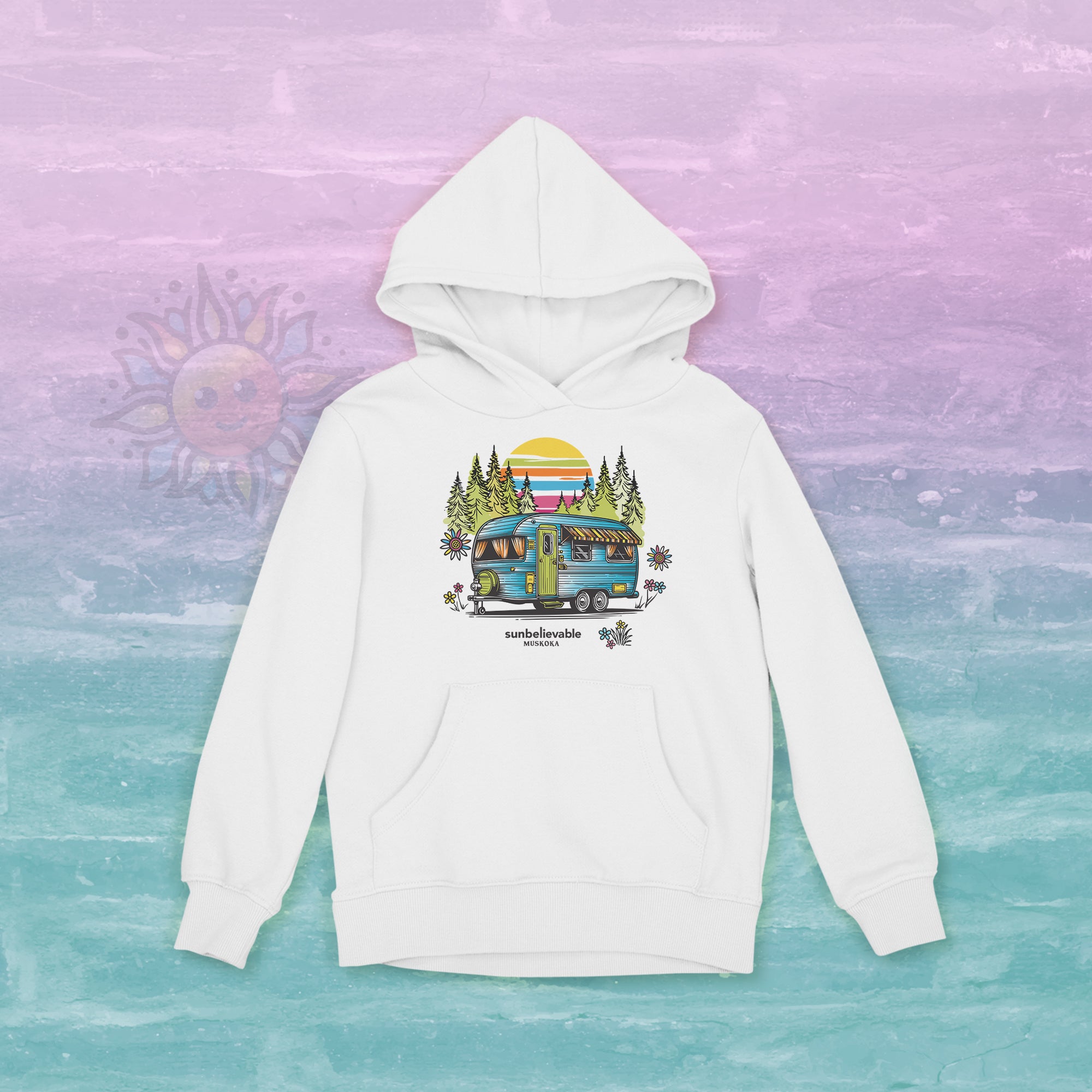 Youth Retro Trailer Hoodie