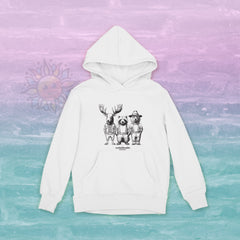 Canadian Trio Youth Hoodies