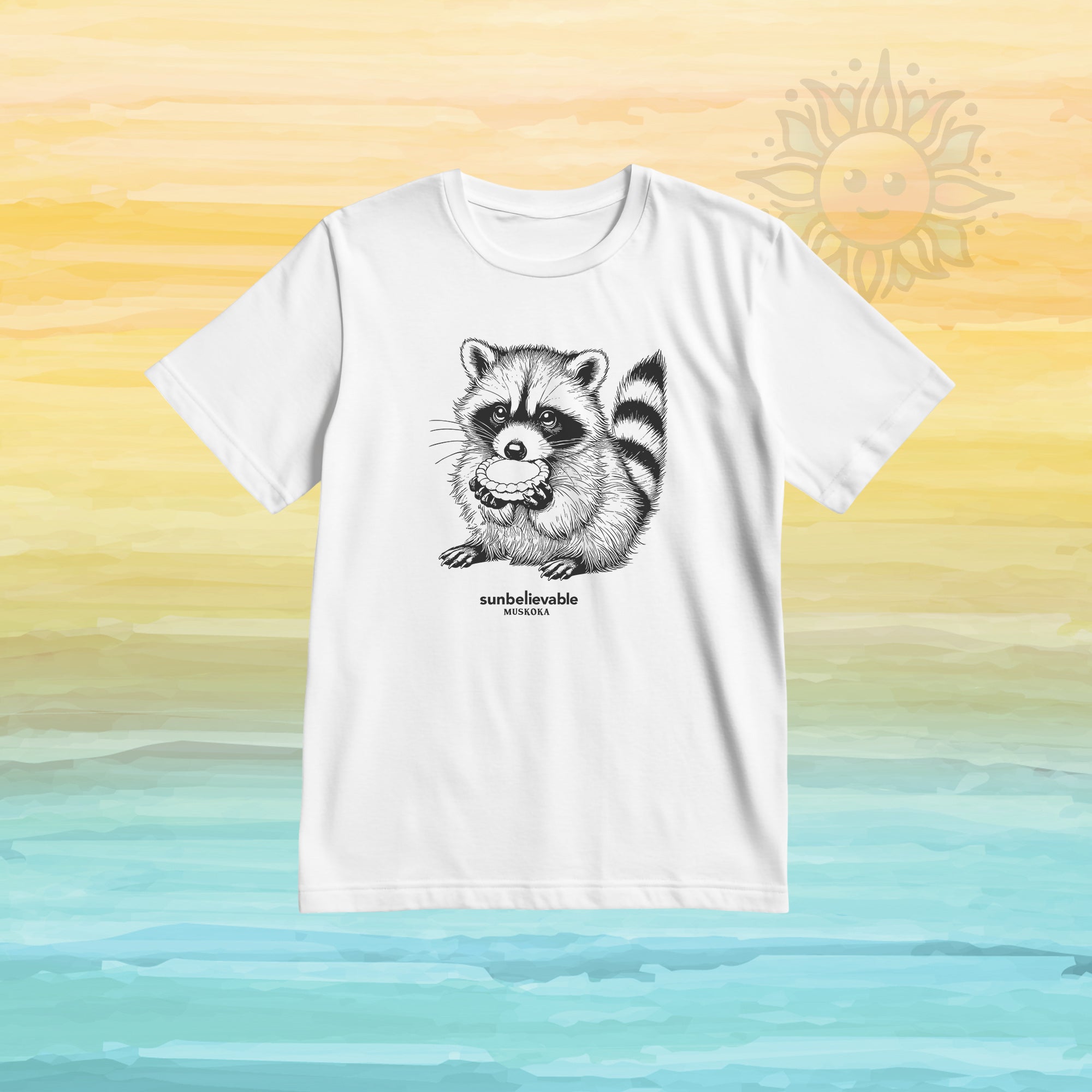 Youth Sweet Raccoon T-Shirt