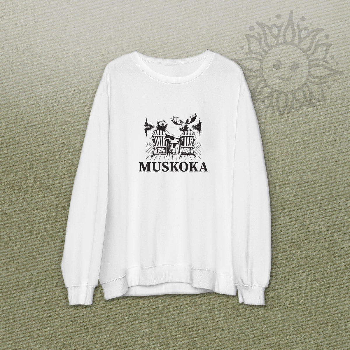 Adult Dock Love Crew Neck Sweatshirt