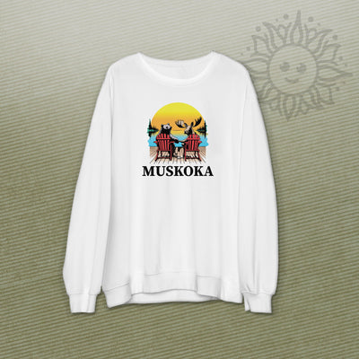 Adult Dock Love Crew Neck Sweatshirt