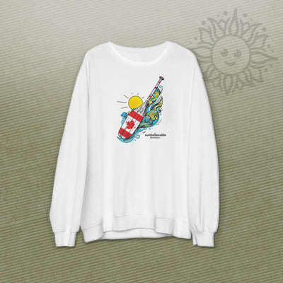 Adult Canada Paddle Crew Neck Sweatshirt
