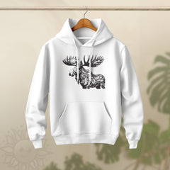 Adult Blue Moose Hoodie