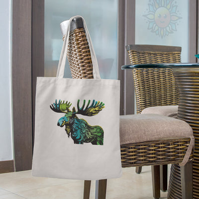 Blue Moose Tote Bags