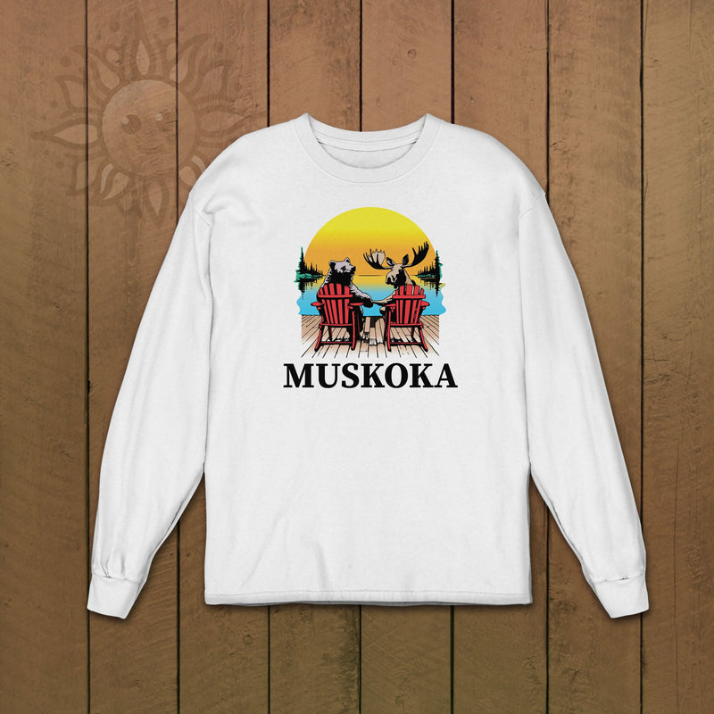 Adult Dock Love Long Sleeve Tshirt