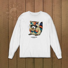 Sweet Raccoon Long Sleeve Tshirt