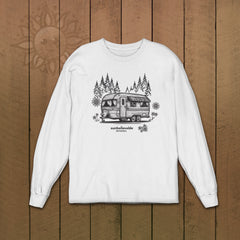 Retro Trailer Long Sleeve Tshirt