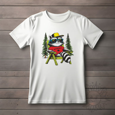 Adult Chill Raccoon T-shirt