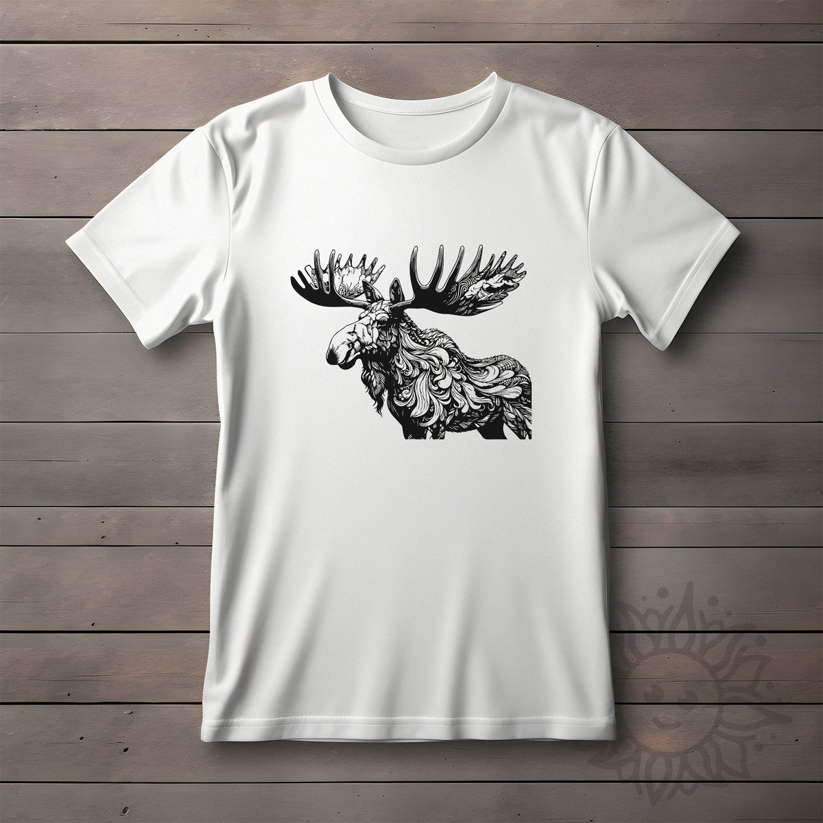 Toddler Pink Moose T-shirt
