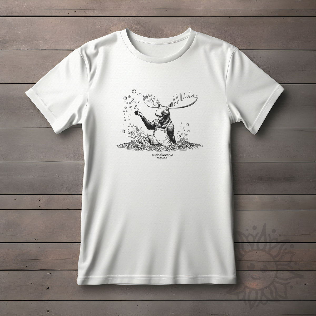 Toddler Cranberry Moose T-shirt