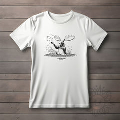 Adult Cranberry Moose T-shirt