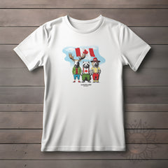 Adult Canadian Trio Tshirt