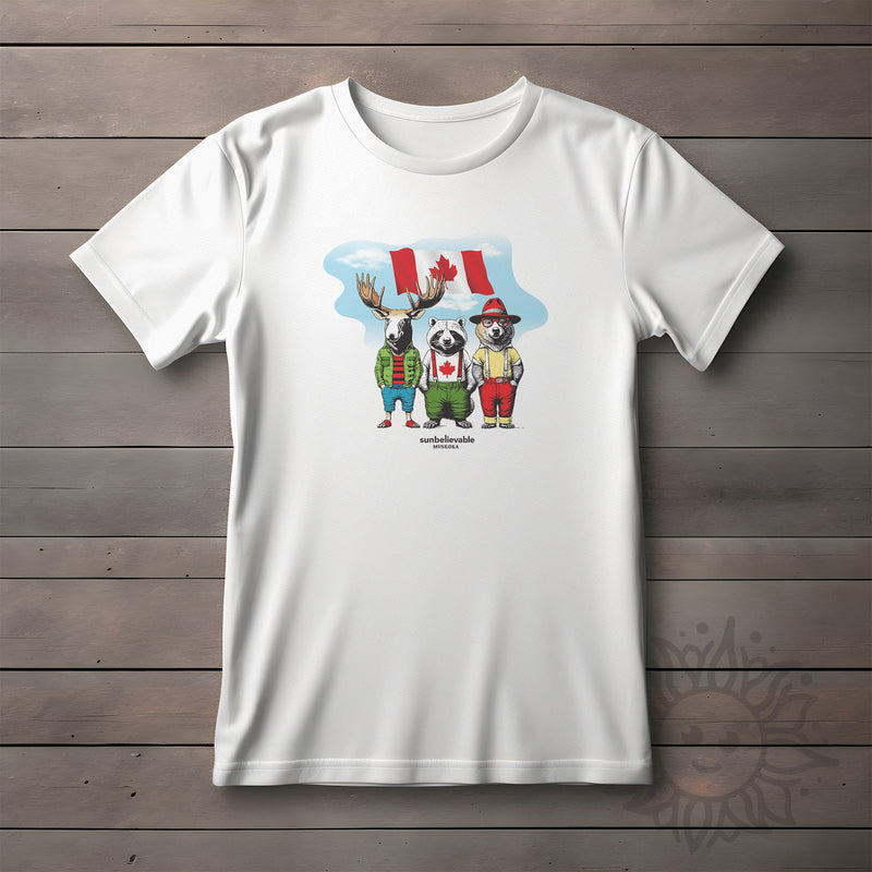 Adult Canadian Trio Tshirt