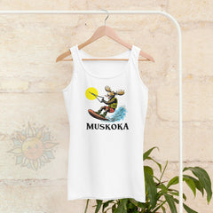 Wakeboarding Moose Womens Tank Top