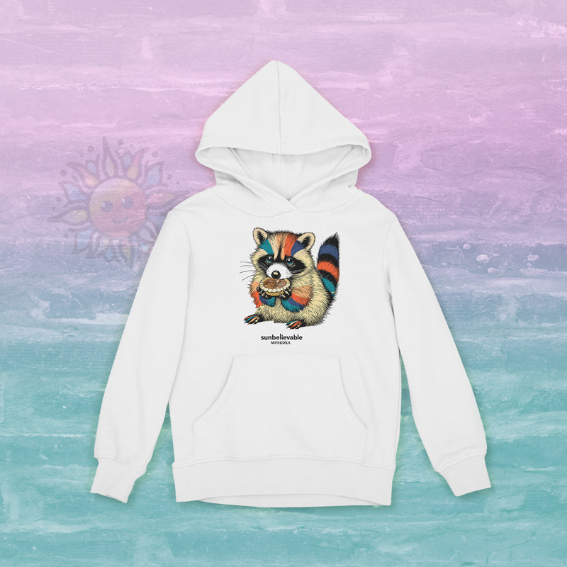 Youth Sweet Raccoon Hoodie